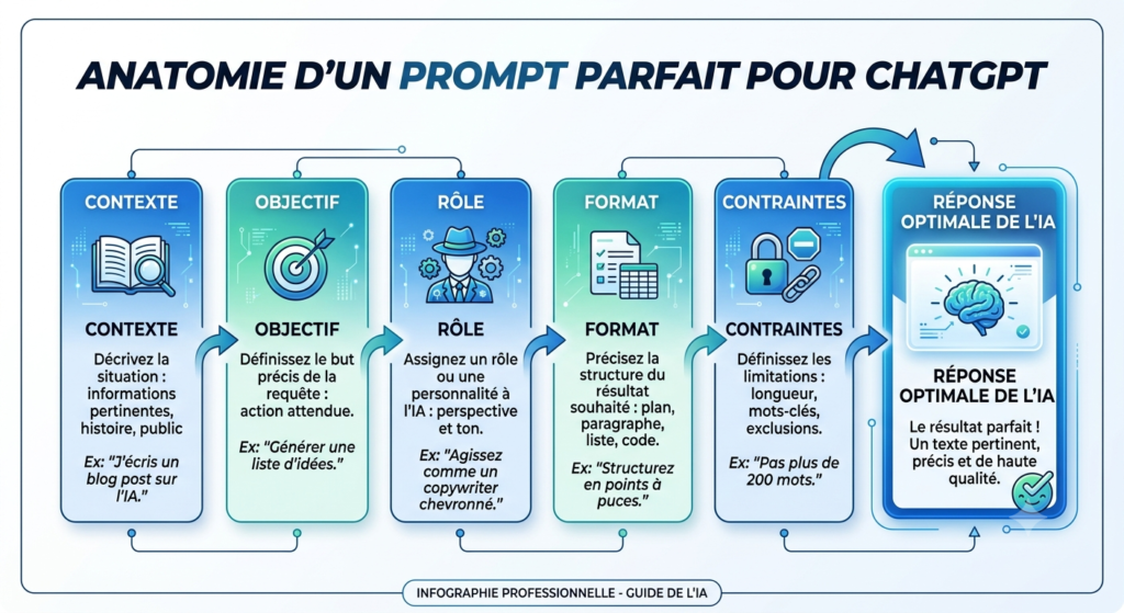 Structure d'un bon prompt ChatGPT